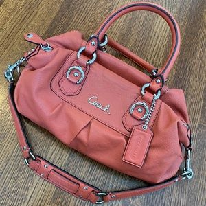 Coach Pink Coral Purse